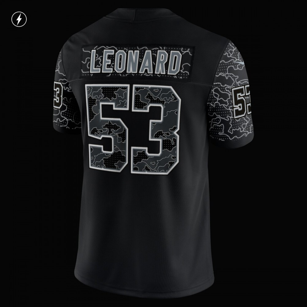 Shaquille Leonard Indianapolis Colts Nike RFLCTV Limited Jersey - Black-Profan Arena